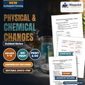 Physical & Chemical Changes Guided Notes cover