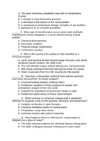 Physical & Chemical Changes Lesson Quiz sample page