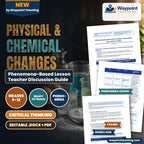 Physical & Chemical Changes Phenomena-Based Lesson: Irreversible Golden-Brown Crust Formation and Rich Aroma Generation During Bread Toasting Teacher Discussion Guide cover