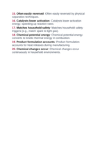 Physical & Chemical Changes Vocabulary Words & Definitions sample page