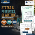States & Properties of Matter BINGO Review Game cover