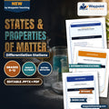 States & Properties of Matter Differentiation Stations cover