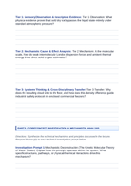 States & Properties of Matter Phenomena-Based Lesson: Dense Creeping Ground Fog Produced by Solid Dry Ice Without Melting into Liquid Student Response Sheet sample page