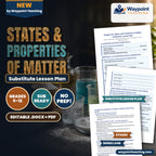 States & Properties of Matter Substitute Lesson Plan cover