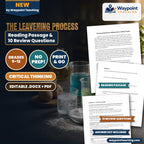 The Leavening Process: Baking Soda vs. Baking Powder Reading Worksheet cover