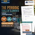 The Periodic Table of Elements Critical Thinking Prompts cover