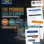 The Periodic Table of Elements Differentiation Stations cover
