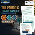 The Periodic Table of Elements Substitute Lesson Plan cover