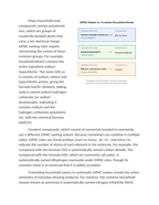 Translating IUPAC Names to Common Household Names Reading Worksheet sample page