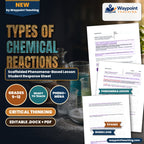 Types of Chemical Reactions Scaffolded Phenomena-Based Lesson: Instant White Frothing and Bubbling When Clear Hydrogen Peroxide Touches a Fresh Skin Wound Student Response Sheet cover