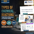 Types of Chemical Reactions Substitute Slideshow & Teacher Guide cover
