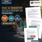 What is Chemistry? Matter in Everyday Life 5E Lesson Plan cover