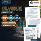 What is Chemistry? Matter in Everyday Life CER Task Cards cover