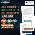 Analyzing River Discharge Rates and Hydrographs Reading Worksheet cover
