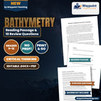 Bathymetry: Mapping the Ocean Floor's Topography Reading Worksheet cover