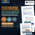Chemical Oceanography: The Marine Carbonate Buffer System, Anthropogenic Acidification, and Aragonite Saturation Horizons CER Phenomena Worksheet cover