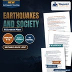 Earthquakes and Society 5E Lesson Plan cover