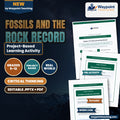 Fossils and the Rock Record Project-Based Learning Activity cover