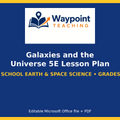 Galaxies and the Universe 5E Lesson Plan cover