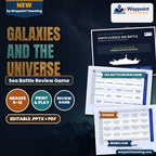 Galaxies and the Universe Sea Battle Review Game cover