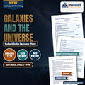 Galaxies and the Universe Substitute Lesson Plan cover