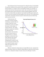 Half-Life Calculations and Radiometric Dating Techniques Reading Worksheet sample page