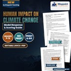 Human Impact on Climate Change Model Response & Scoring Guide cover