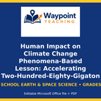 Human Impact on Climate Change Phenomena-Based Lesson: Accelerating Two-Hundred-Eighty-Gigaton Annual Calving of the Greenland Ice Sheet Presentation cover