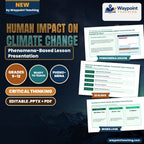 Human Impact on Climate Change Phenomena-Based Lesson: Accelerating Two-Hundred-Eighty-Gigaton Annual Calving of the Greenland Ice Sheet Presentation cover