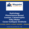Hydrology Phenomena-Based Lesson: Catastrophic Fifty-Meter Cover-Collapse Sinkhole Formation in Central Florida Teacher Discussion Guide cover