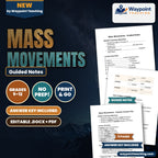 Mass Movements Guided Notes cover