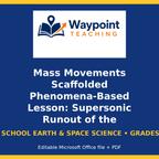 Mass Movements Scaffolded Phenomena-Based Lesson: Supersonic Runout of the Eighty-Two-Million-Ton Frank Slide Limestone Rock Avalanche Presentation cover