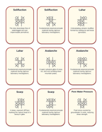 Mass Movements Tic-Tac-Toe Review Game sample page