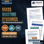Mass Wasting Dynamics: Mohr-Coulomb Shear Strength, Pore Water Pressure, and Catastrophic Debris Flows CER Phenomena Worksheet cover