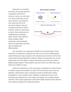 Meteoroids, Meteors, and Meteorites: Identification and Impact Reading Worksheet sample page