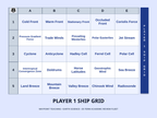 Meteorology Sea Battle Review Game sample page