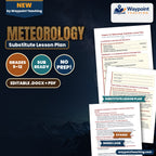 Meteorology Substitute Lesson Plan cover