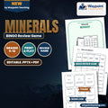Minerals BINGO Review Game cover