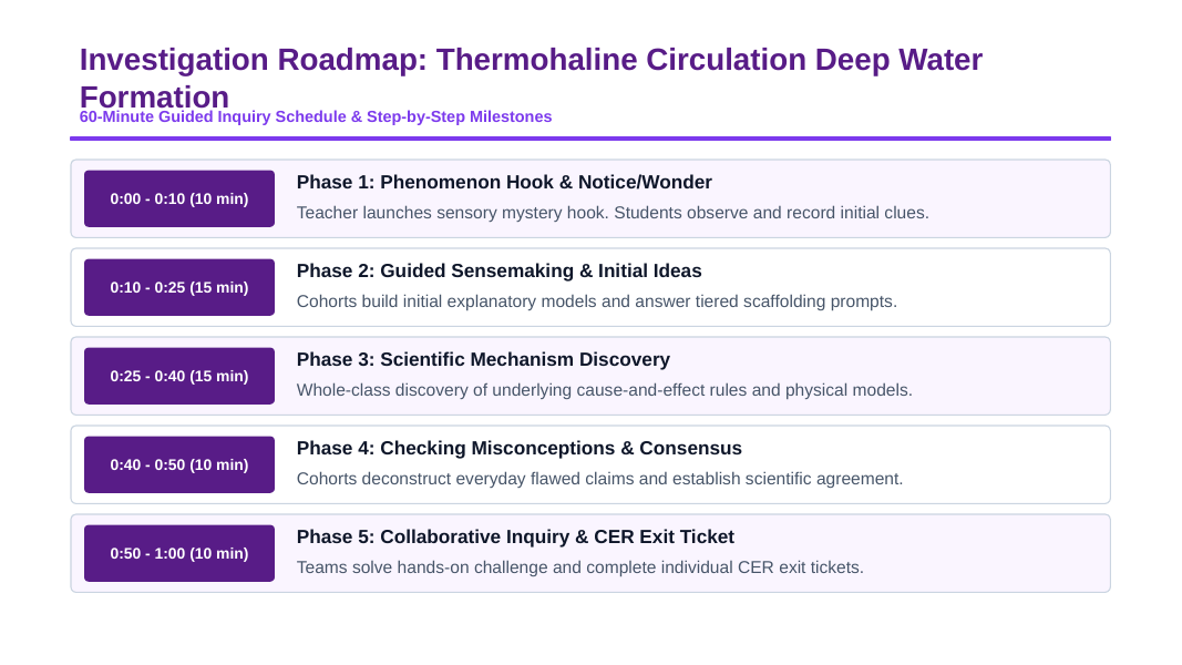 Oceanography Scaffolded Phenomena-Based Lesson: Massive Subpolar Haline Plunging and North Atlantic Deep Water Formation Presentation sample page