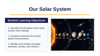 Our Solar System Slide Show Presentation sample page