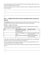 Plate Tectonics Bell Ringers & Exit Tickets sample page
