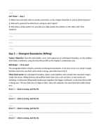 Plate Tectonics Bell Ringers & Exit Tickets sample page