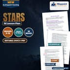Stars 5E Lesson Plan cover