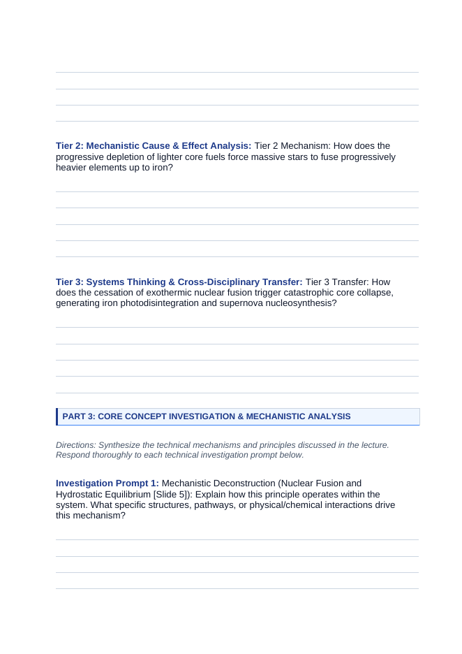Stars Phenomena-Based Lesson: Sudden Photospheric Dimming and Dust Ejection of Supergiant Betelgeuse Student Response Sheet sample page