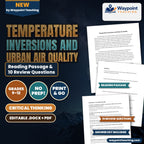Temperature Inversions and Urban Air Quality Reading Worksheet cover