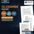 The Atmosphere Lesson Quiz cover