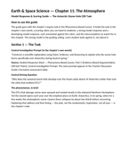 The Atmosphere Model Response & Scoring Guide sample page
