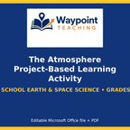 The Atmosphere Project-Based Learning Activity cover