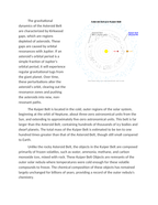 The Dynamics of the Asteroid and Kuiper Belts Reading Worksheet sample page