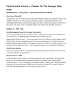 The Geologic Time Scale Model Response & Scoring Guide sample page